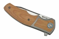 Reate Mini Crossroads M390, White Micarta MCR-WHM Navaja, Diseño Kirby Lambert -Cuchillos Tienda de ventas RT MCR WHM 04 reate