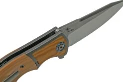 Reate Mini Crossroads M390, White Micarta MCR-WHM Navaja, Diseño Kirby Lambert -Cuchillos Tienda de ventas RT MCR WHM 07 reate