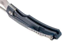 Reate Baby Machine, Blue Handle, Satin RWL34 Blade, Tashi Bharucha Design -Cuchillos Tienda de ventas RTBMACH BL 05 reate rtbmach bl 05