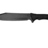 Schrade Leroy Fixed Blade 650942, Cuchillo Negro De Supervivencia