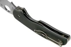 Spyderco C123GPGY Sage 1, Cool Gray G-10, Maxamet Navaja -Cuchillos Tienda de ventas SPC123GPGY 05 spyderco