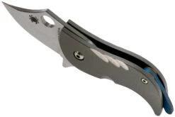 Spyderco Pochi C256TIP Navaja, Kazuyuki Sakurai Design -Cuchillos Tienda de ventas SPC256TIP 06 spyderco