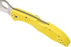 Spyderco C88PYL2 Salt 2 Plain Edge, Amarillo -Cuchillos Tienda de ventas SPC88PYL2 07 spyderco spc88pyl2 07