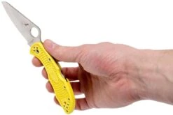 Spyderco C88PYL2 Salt 2 Plain Edge, Amarillo -Cuchillos Tienda de ventas SPC88PYL2 08 spyderco spc88pyl2 08