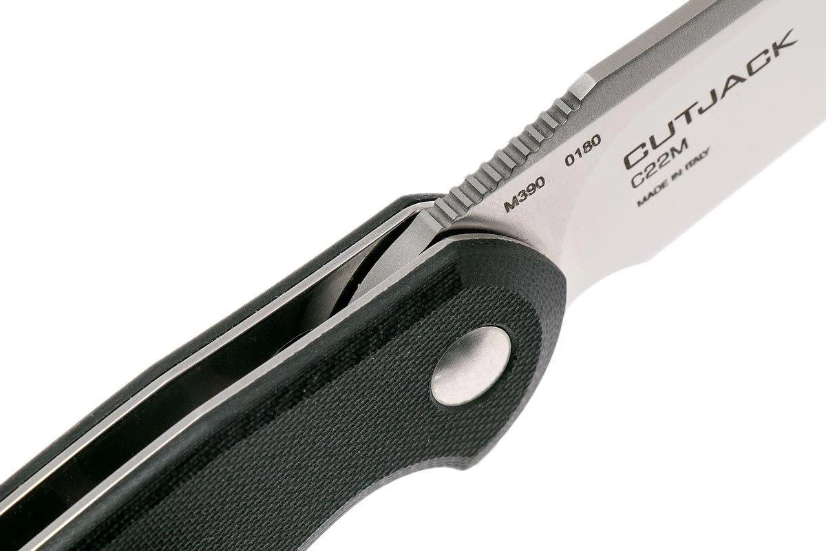 Steel Will Cutjack C22M-2BK Black G10, Hoja M390 Navaja 8 Steel Will Cutjack C22M-2BK Black G10, Hoja M390 Navaja - Imagen 6