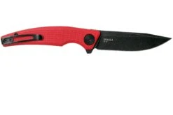 Steel Will Shaula F61-13 Rojo Blackwashed, Navaja -Cuchillos Tienda de ventas SWK F61 13 02 steel will knives