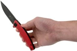 Steel Will Shaula F61-13 Rojo Blackwashed, Navaja -Cuchillos Tienda de ventas SWK F61 13 08 steel will knives