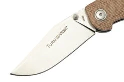 Viper Turn V5988CN Natural Canvas Micarta Navaja, Fabrizio Silvestrelli Design -Cuchillos Tienda de ventas VPV5988CN 03 viper