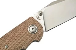 Viper Turn V5988CN Natural Canvas Micarta Navaja, Fabrizio Silvestrelli Design -Cuchillos Tienda de ventas VPV5988CN 05 viper
