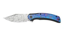 WE Knife Snick WE19022F-DS1 Damasteel, Timascus Navaja
