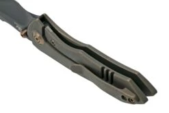 WE Knife High-Fin, WE22005-2, Bronze Titanium, Black CPM-20CV Navaja -Cuchillos Tienda de ventas WKWE22005 2 04 weknife