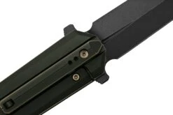 WE Knife Diatomic WE22032-1 Bronze Black Titanium, Blackwashed Single Edge Navaja -Cuchillos Tienda de ventas WKWE22032 1 05 weknife