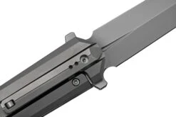 WE Knife Diatomic WE22032-2 Gray Bead Blasted Titanium, Gray Bead Blasted Single Edge Navaja -Cuchillos Tienda de ventas WKWE22032 2 05 weknife