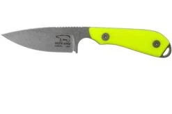 White River Knives M1 Backpacker Pro Yellow G10 Cuchillo Fijo, Funda Kydex